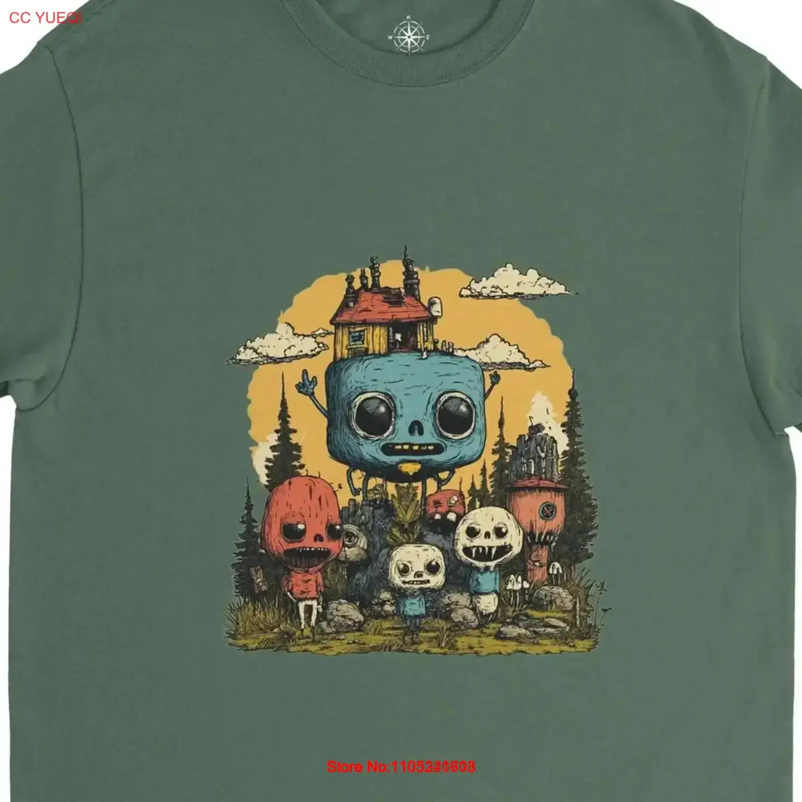 Quirky Vintage Fashion - เสื้อยืด Quirky Village People สำหรับผู้ชาย วันพ่อ
