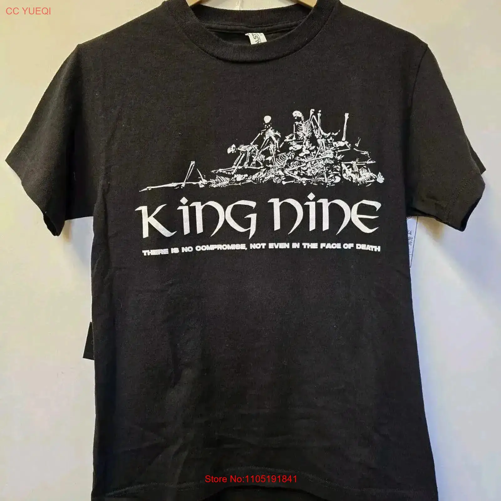Vintage Fashion York - เสื้อยืดวงคิงไนน์ ไซส์ S ฮาร์ดคอร์ ลองไอแลนด์ นิวยอร์ก