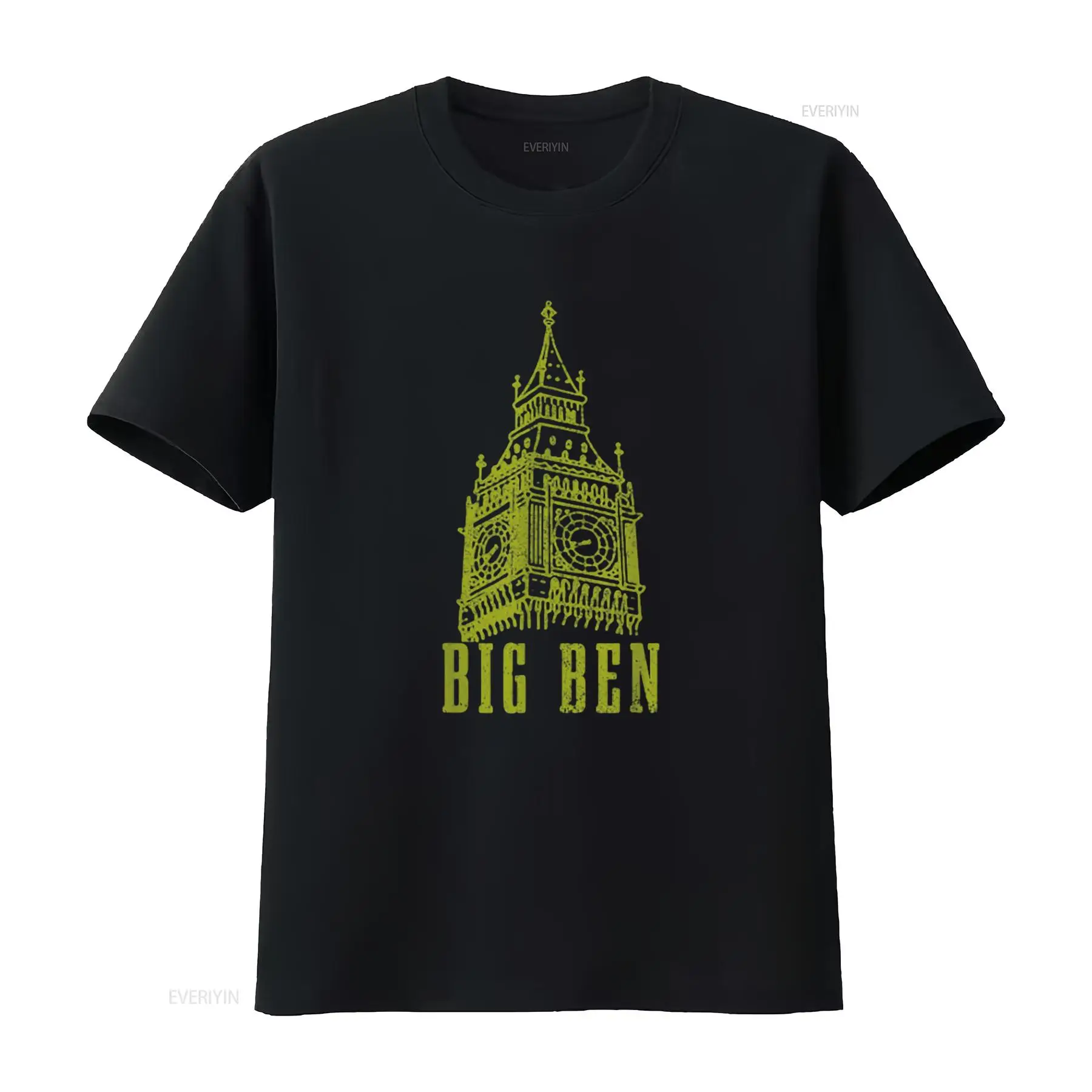 Vintage Fashion London - เสื้อยืดลอนดอน สหราชอาณาจักร อังกฤษ บริเตนใหญ่ สหราชอาณาจักร สีดำ