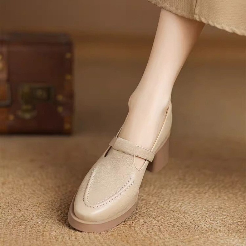 รองเท้าส้นสูงแบบสวมสไตล์วินเทจ - Vintage Old Fashion บทวิจารณ์และราคา