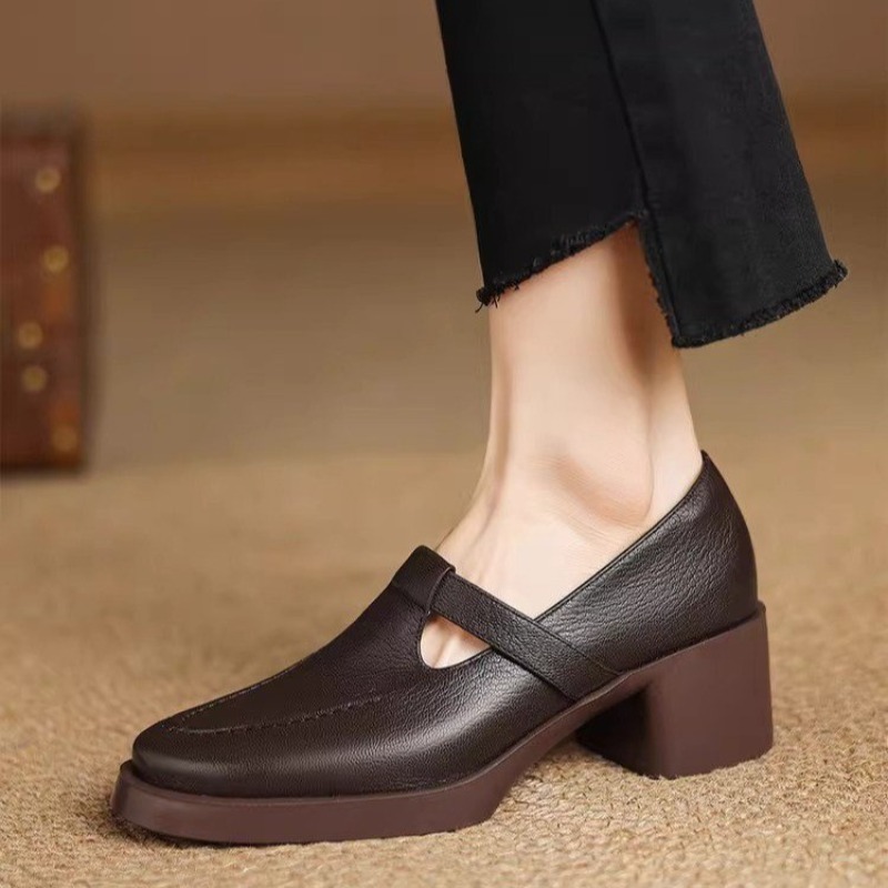 รองเท้าส้นสูงแบบสวมสไตล์วินเทจ - Vintage Old Fashion บทวิจารณ์และราคา