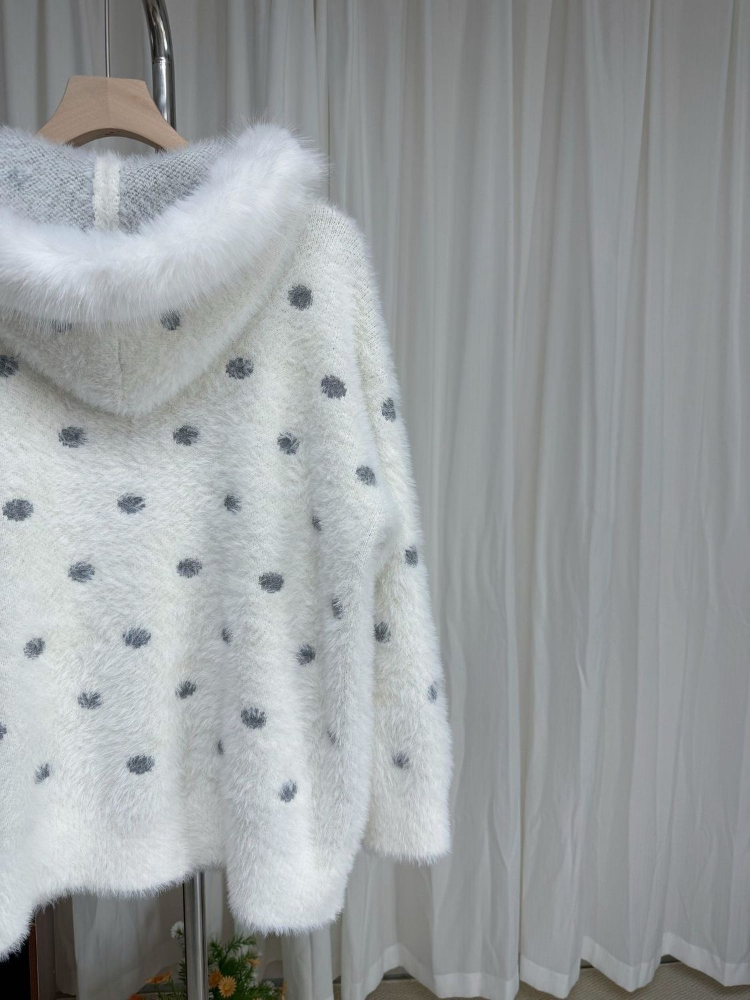 เสื้อโค้ทลายจุดสไตล์เกาหลีหวาน - Vintage Fashion In Japan บทวิจารณ์และราคา