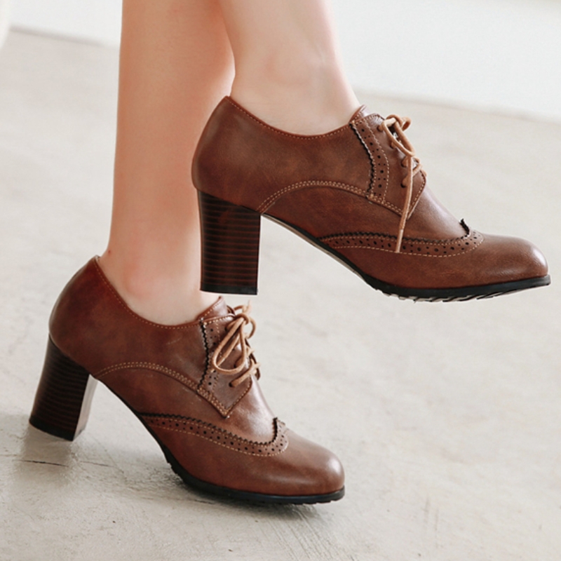 วินเทจผู้หญิงรองเท้าส้นสูงรองเ - Vintage Old Fashion บทวิจารณ์และราคา