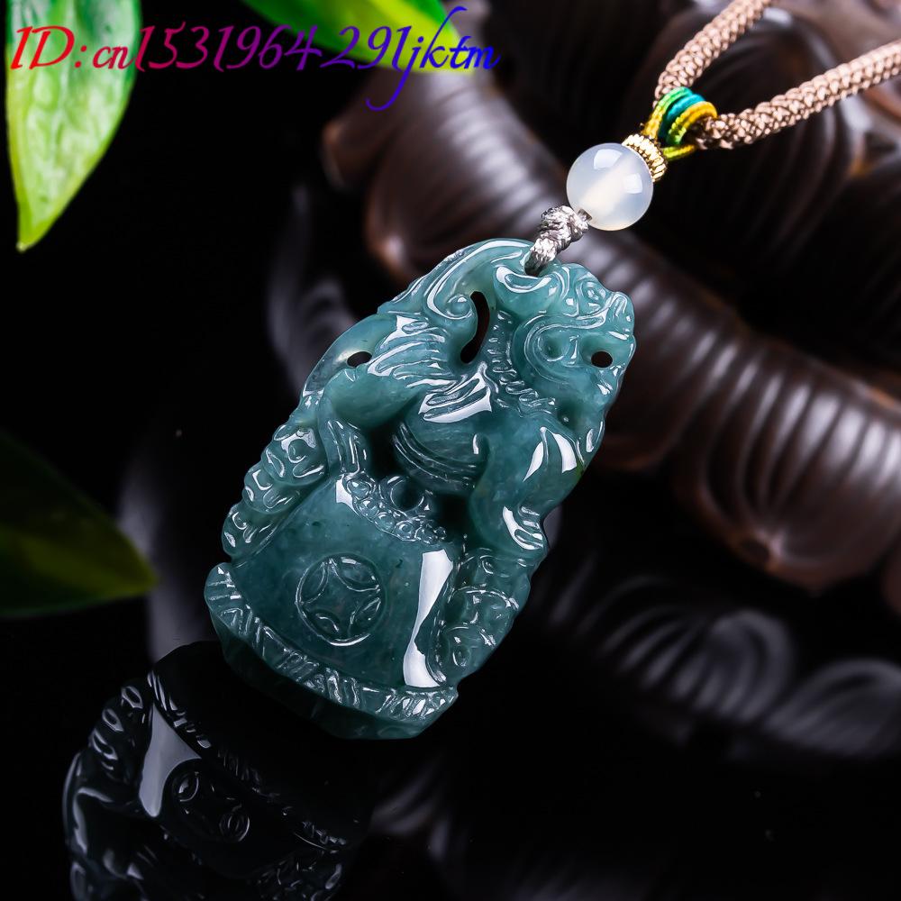 หยกพม่า ปี่เซียะ จี้ห้อยคอ ดีไ - Vintage Fashion Accessories บทวิจารณ์และราคา