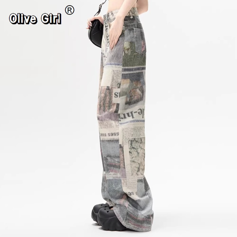 กางเกงยีนส์ผู้หญิงลายพิมพ์สไตล - Mom Jean High Rise บทวิจารณ์และราคา