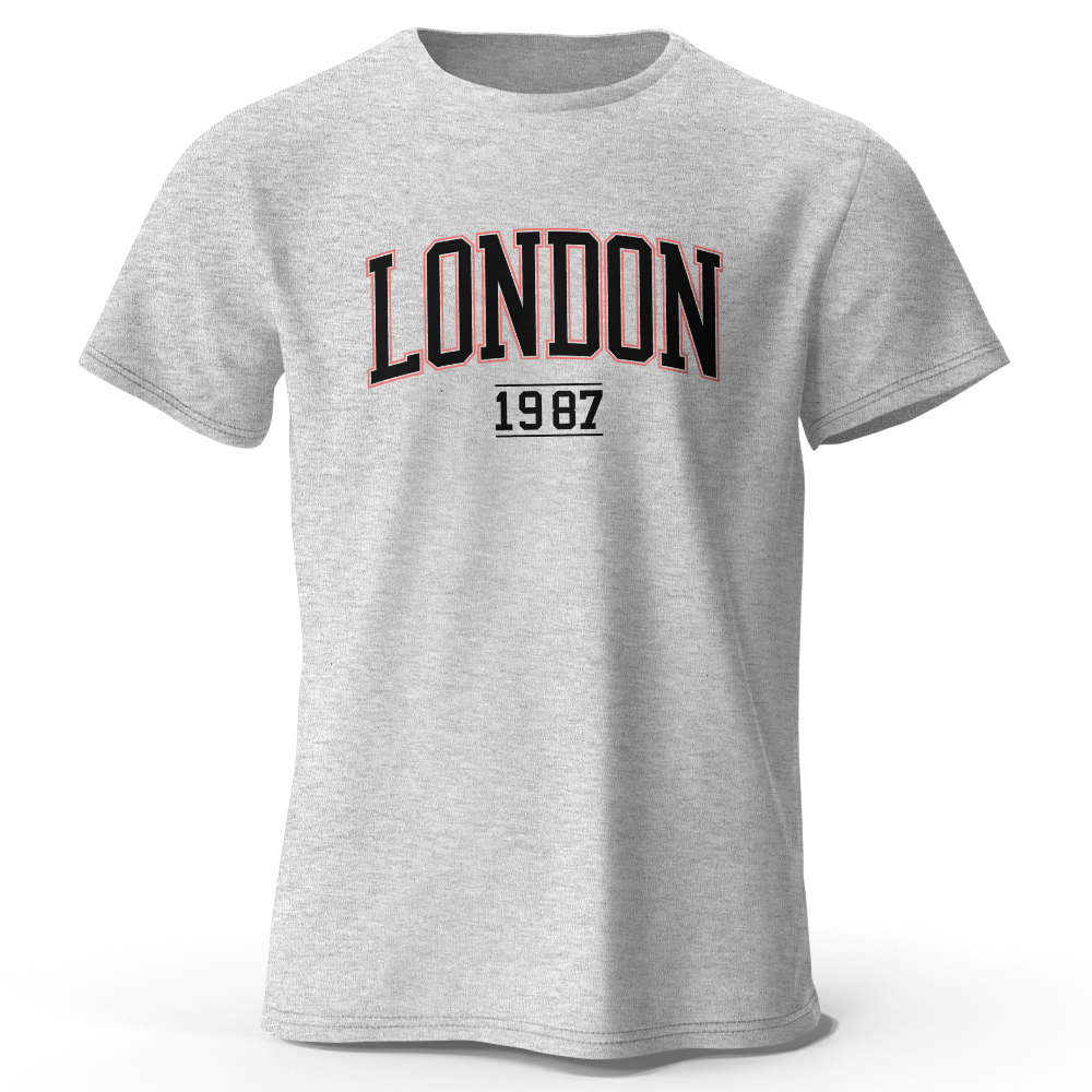 เสื้อยืดวินเทจลายลอนดอนปี 1987 - Vintage Fashion London บทวิจารณ์และราคา