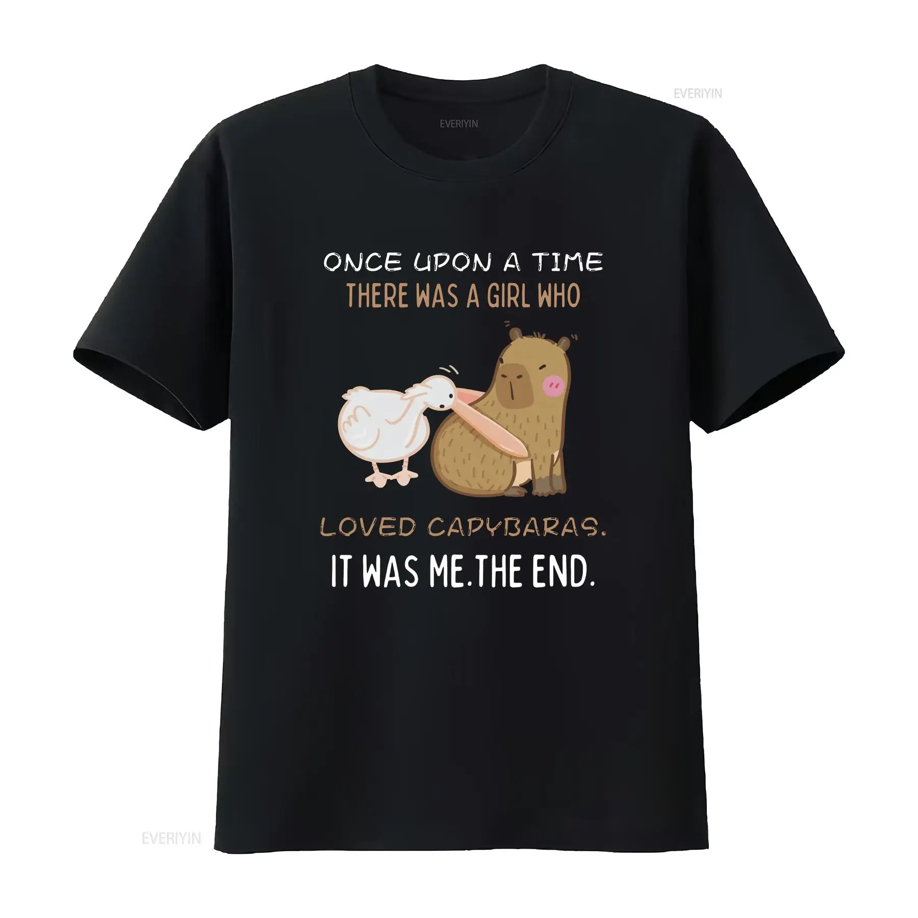 เสื้อยืดผู้หญิงลายคาปิบาร่า ตล - Quirky Vintage Fashion บทวิจารณ์และราคา