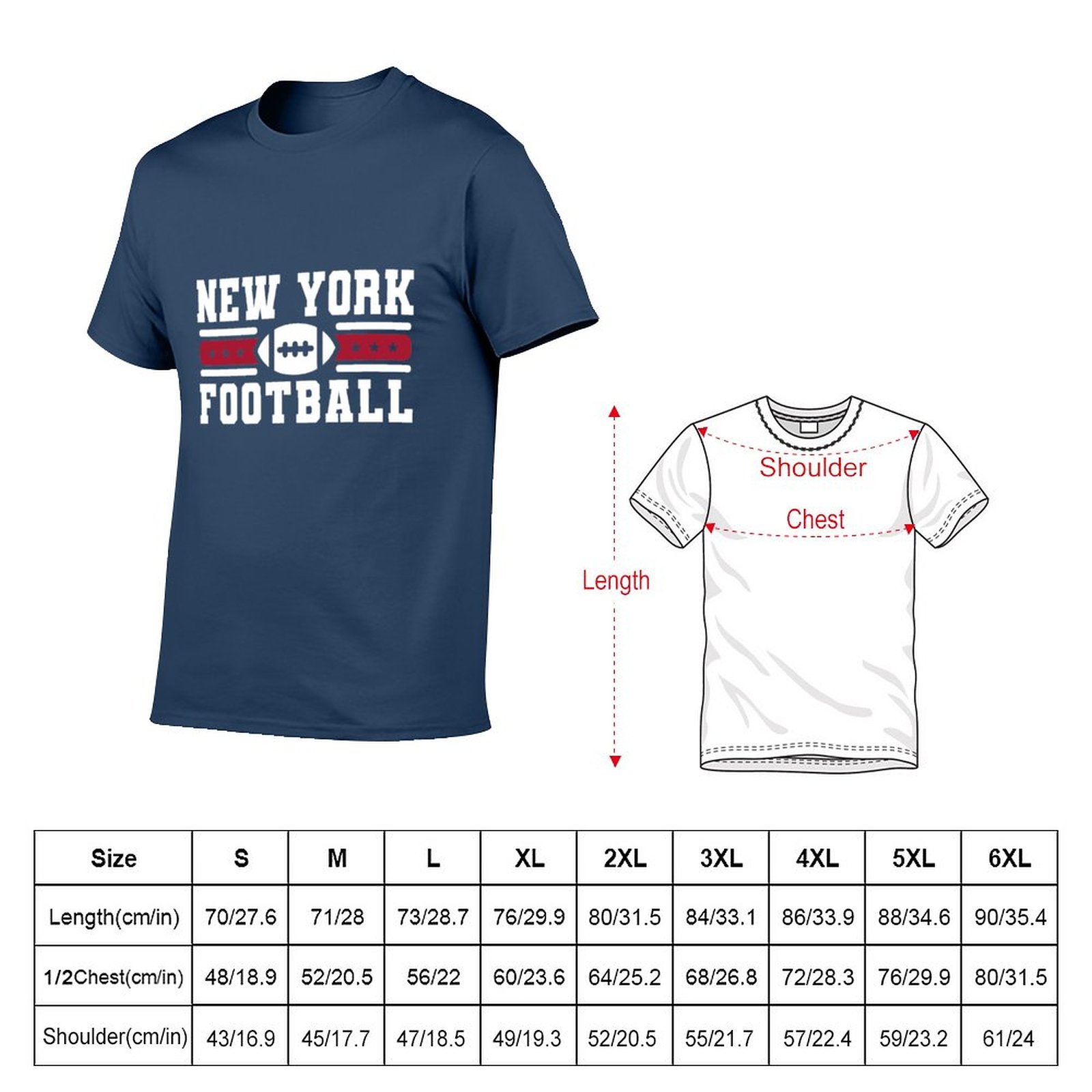 นิวยอร์กเสื้อยืดทีมฟุตบอล NY ย - Vintage Fashion York บทวิจารณ์และราคา
