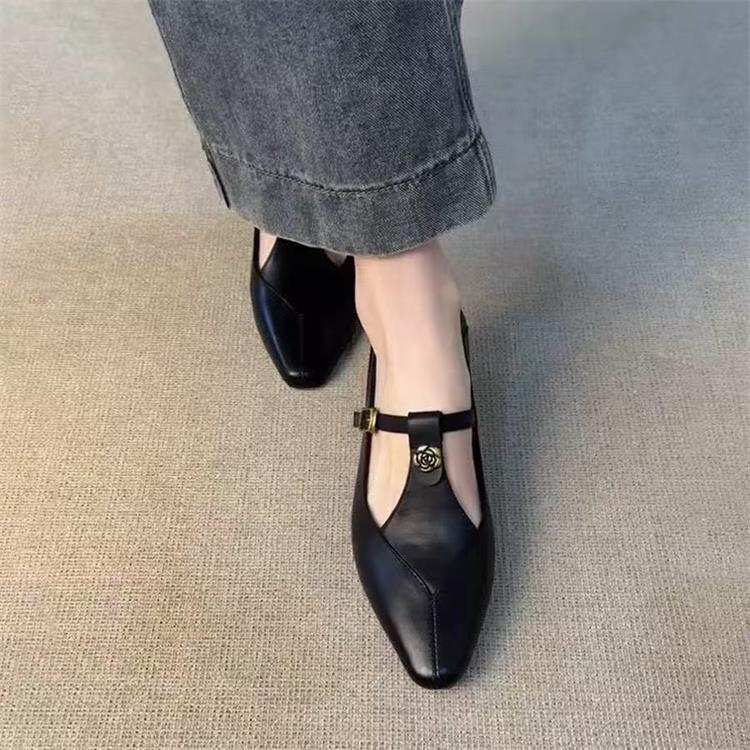 รองเท้าโลฟเฟอร์แบบ T-Strap ประ - Vintage Old Fashion บทวิจารณ์และราคา