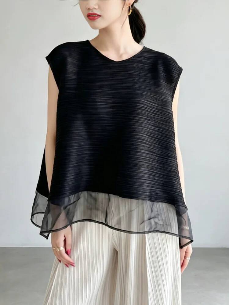 แฟชั่นตาข่ายเย็บปะติดปะต่อเสื้ - Vintage Fashion Build บทวิจารณ์และราคา