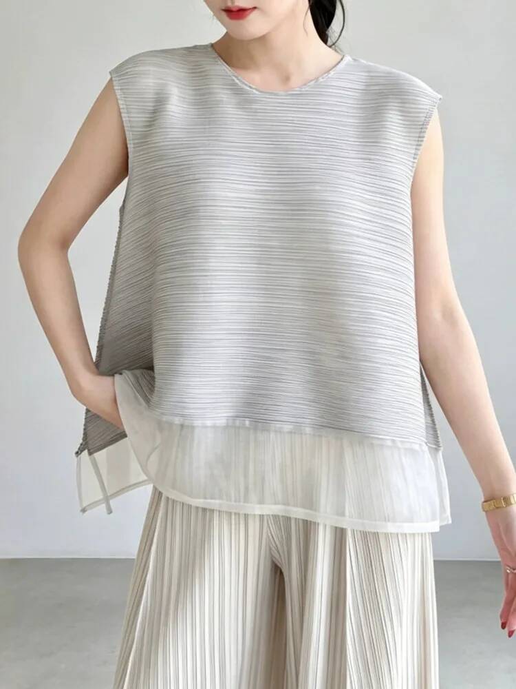 แฟชั่นตาข่ายเย็บปะติดปะต่อเสื้ - Vintage Fashion Build บทวิจารณ์และราคา