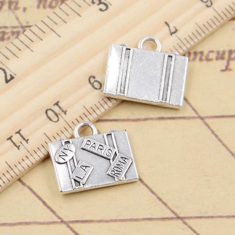 10pcs Charms กระเป๋าเดินทาง NE - Vintage Fashion York บทวิจารณ์และราคา