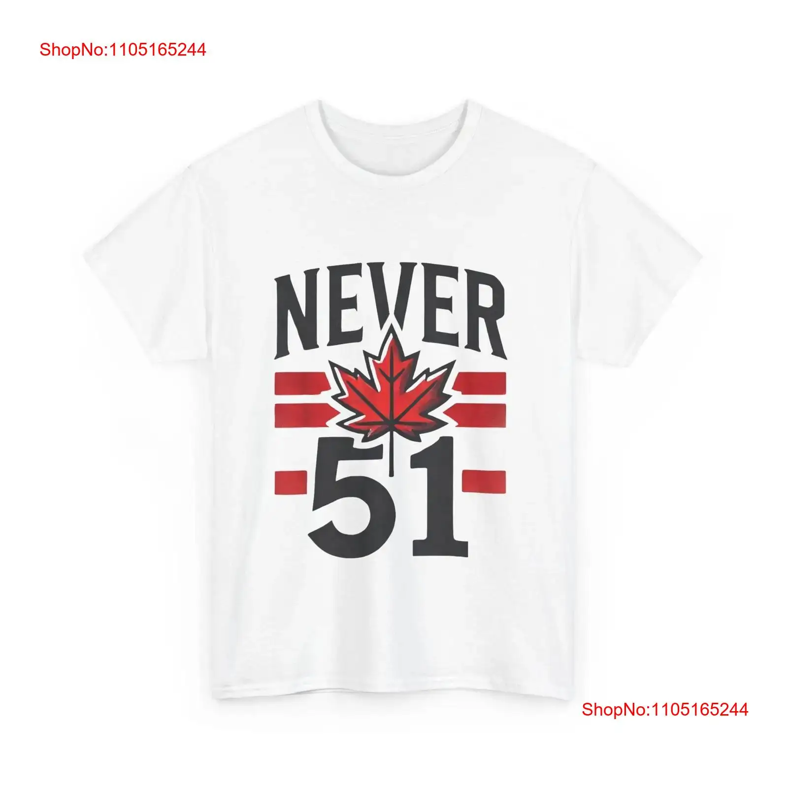 เสื้อยืดแคนาดา Never 51 ลายกรา - Vintage Fashion Canada บทวิจารณ์และราคา