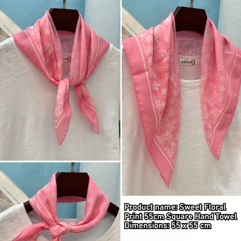 ผ้าพันคอไหมตกแต่งสไตล์ศิลปะ นุ - Fashion Y Vintage บทวิจารณ์และราคา