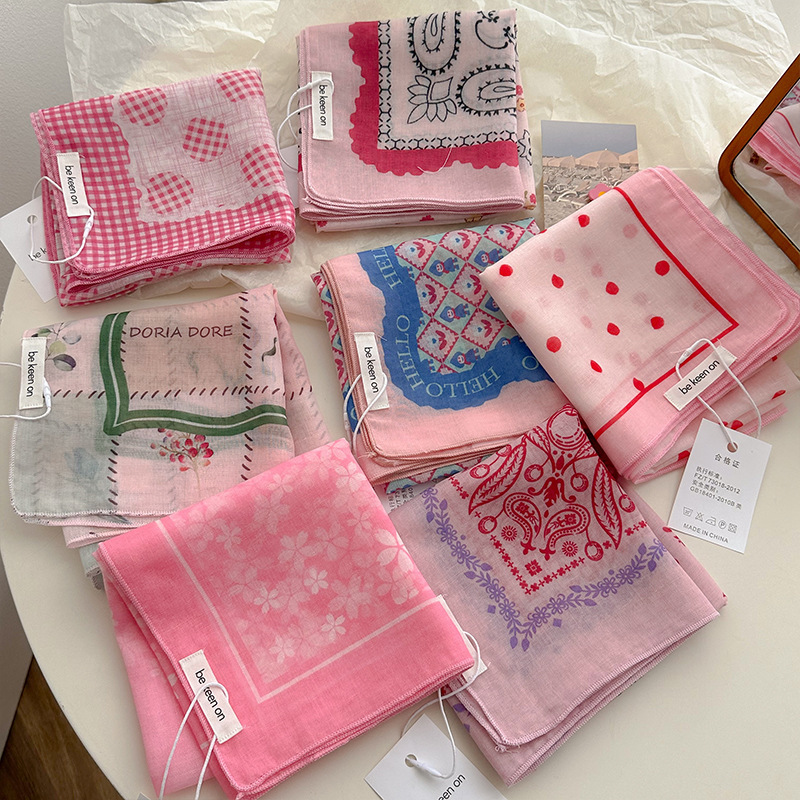 ผ้าพันคอไหมตกแต่งสไตล์ศิลปะ นุ - Fashion Y Vintage บทวิจารณ์และราคา